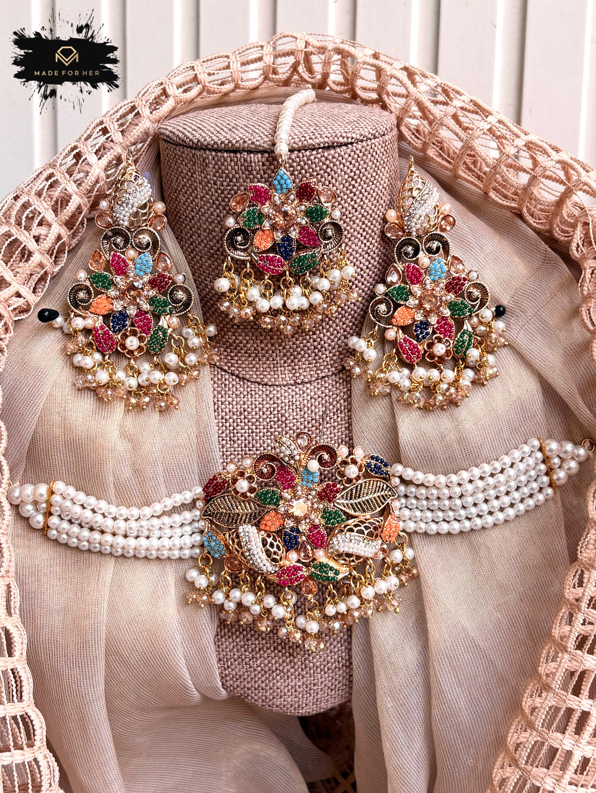 Nooréva Regal Choker Set - KID1040