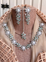 Zarelle Zircon Necklace Set - KSTP1047