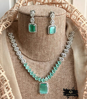 Ziva Zircon Necklace - KDV1006