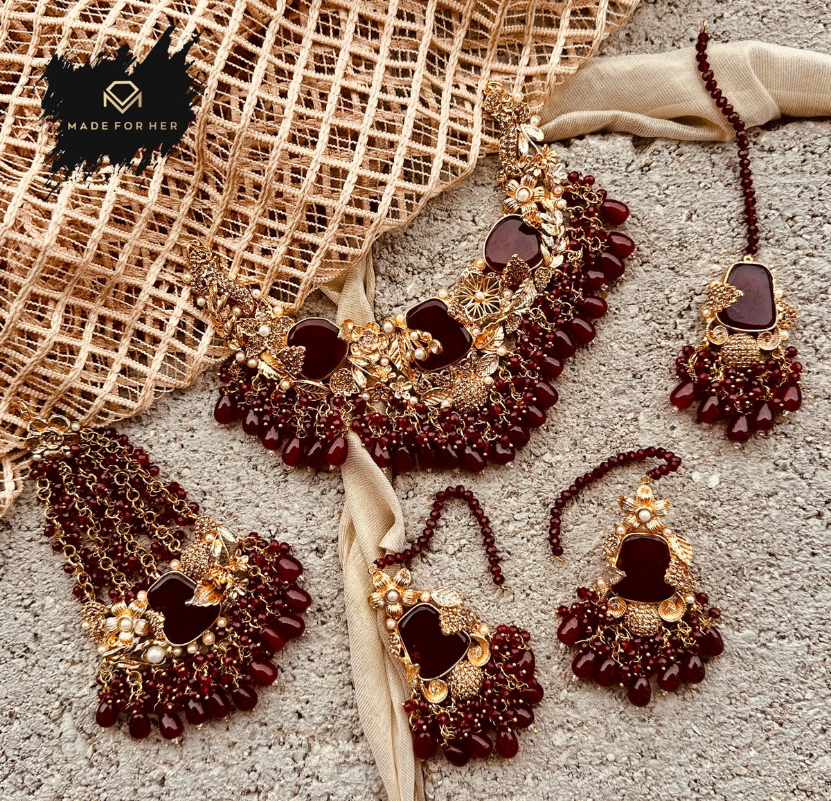 Shahkaar Bridal Set - KAHD1020
