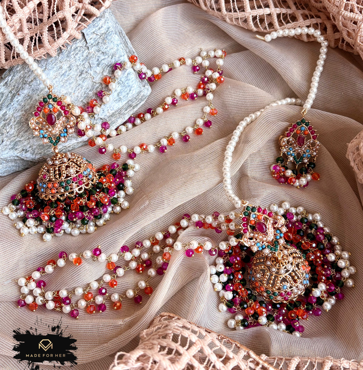 Saat Rang Jhumki Tikka - LA1030