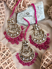 Mahira Earrings & Tikka Set - LNS1201