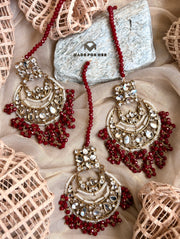 Mahira Earrings & Tikka Set - LNS1201