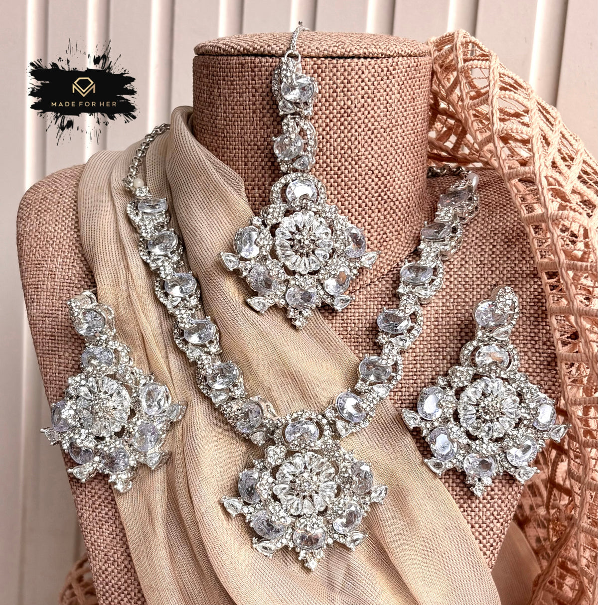 Seravelle Turkish Necklace Set - KSH1180