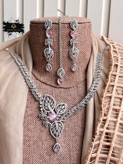 Serenia Zircon Necklace Set - KFS1056