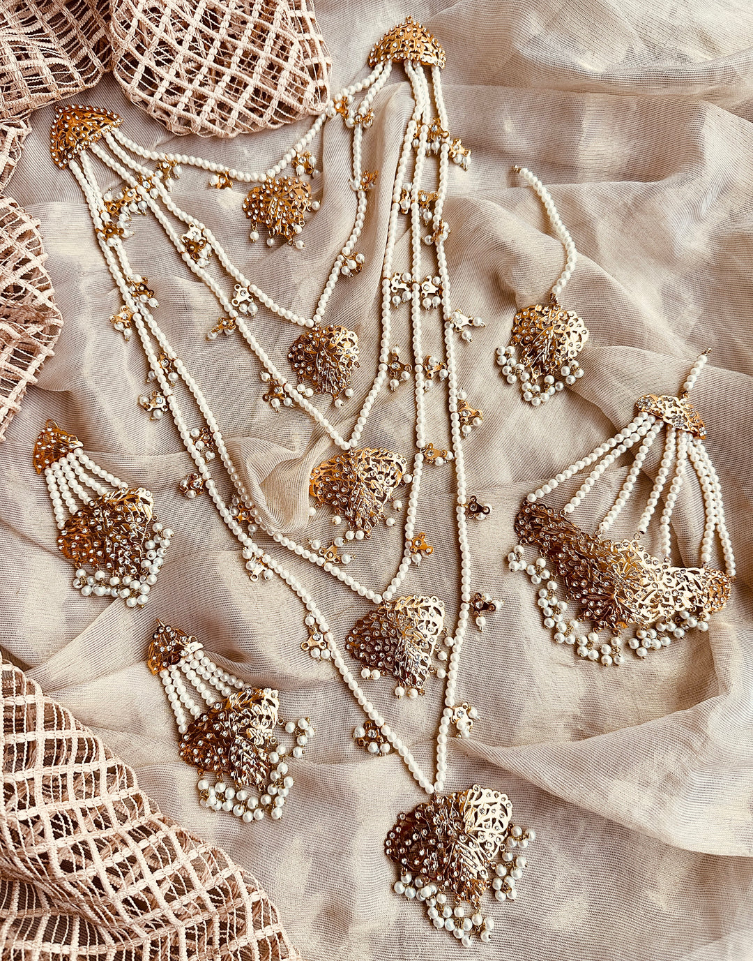 Shahbano 5-Layer Hyderabadi Set - WM1122