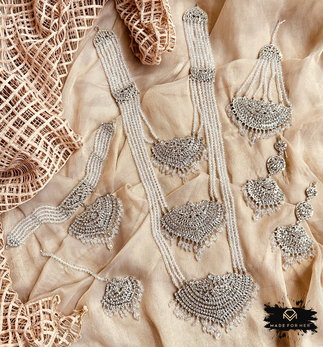 Nizami Shehnaai 3-Layered Bridal Set - RH019
