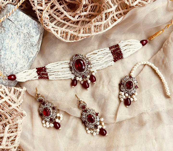 Pearl Dream Choker Set - KSH1052