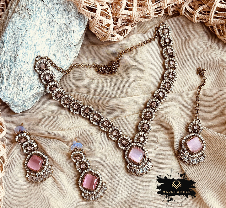 Tabeer Necklace Set - RJK1023
