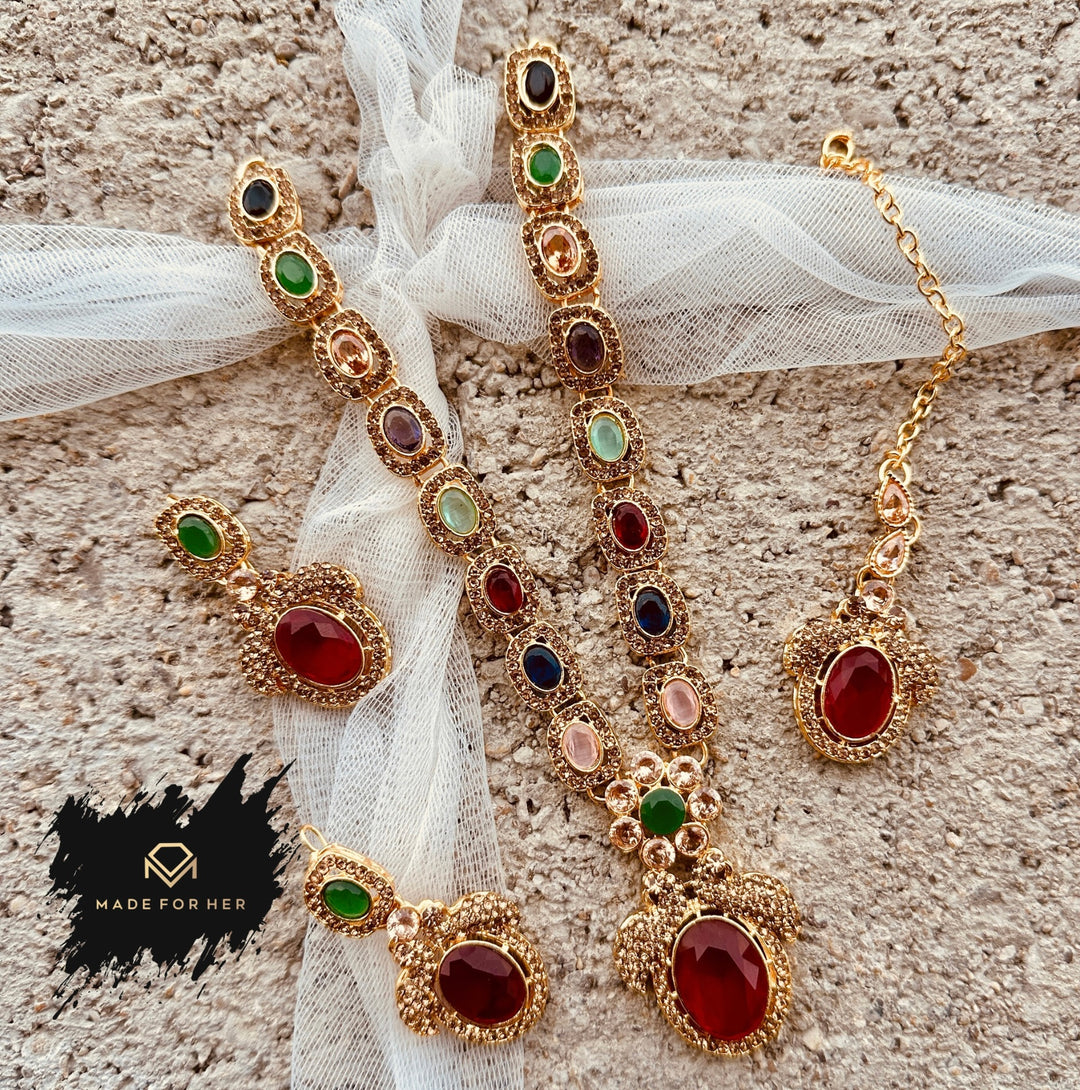 Urban Glow Necklace Set - KAHD1015