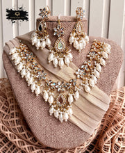 Elyana | Kundan Style Necklace Set - WM1189