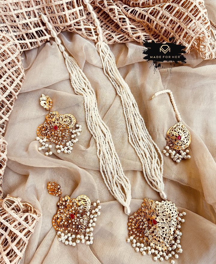 Hyderabadi Noor Malaa Set - WM1111