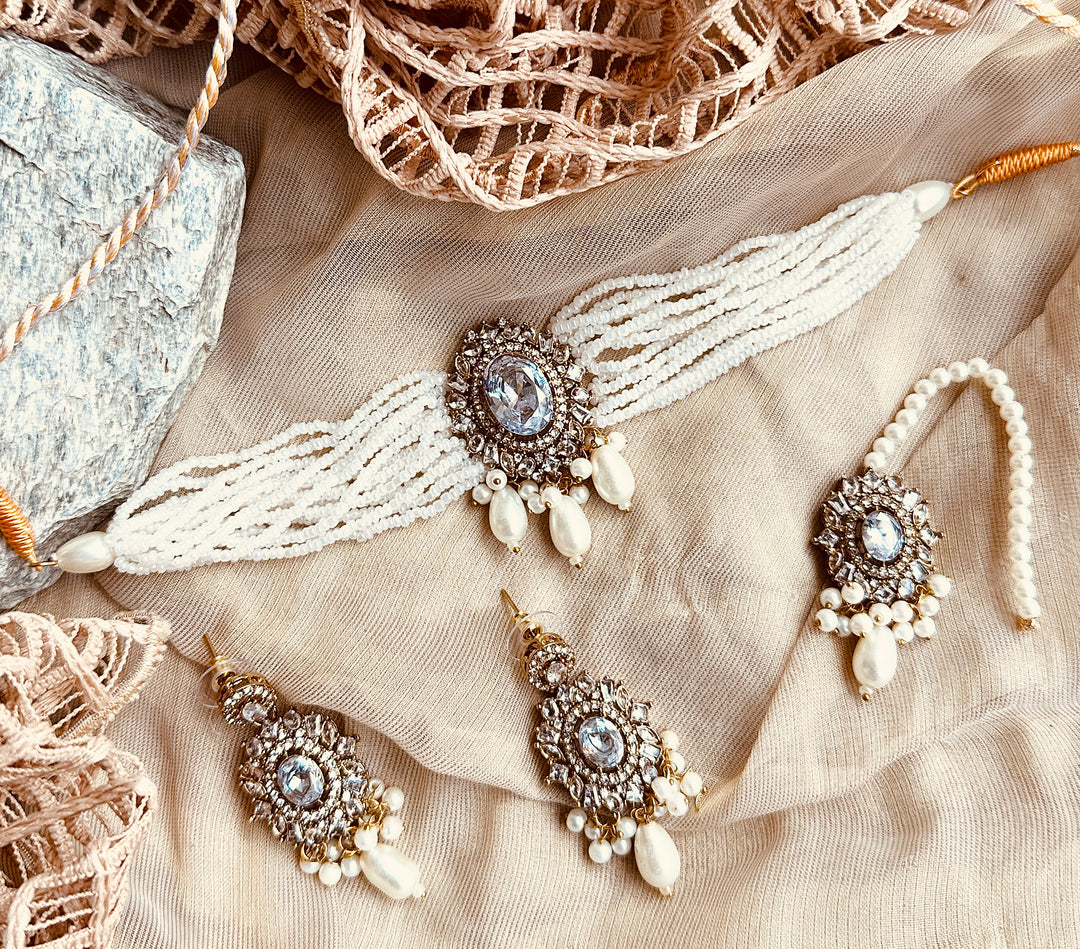 Pearl Dream Choker Set - KSH1052