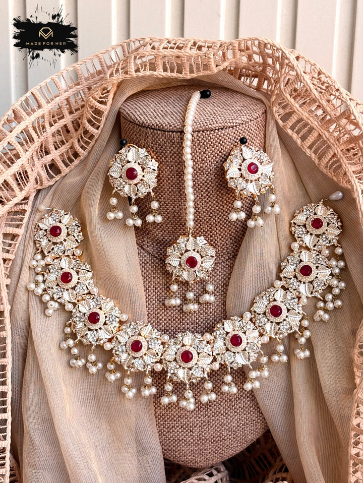 Elyra Radiance Necklace Set - RAYN1089