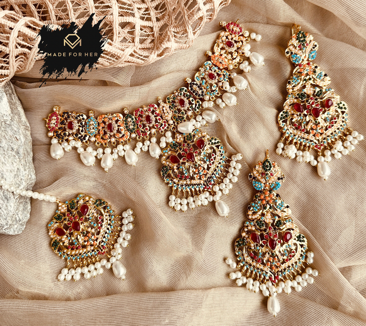 Suroor – Hyderabadi Choker Set - LNS1026