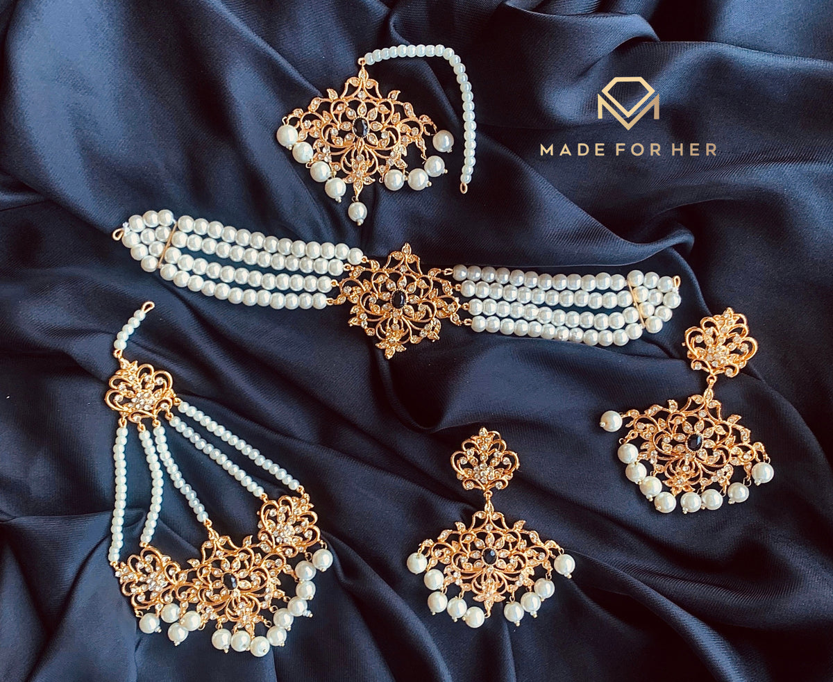 Curly Choker Set - KAHD200