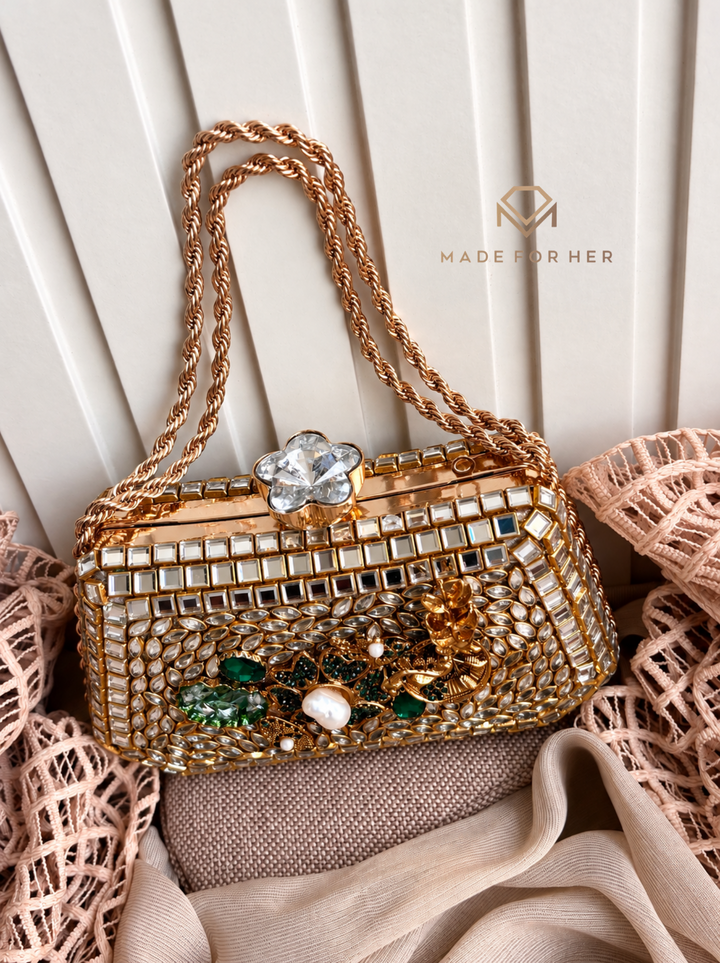 Emerald Royale Dual-Design Clutch - KSTP1121-2