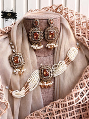 Moonlit Majesty Choker Set - KSH1159