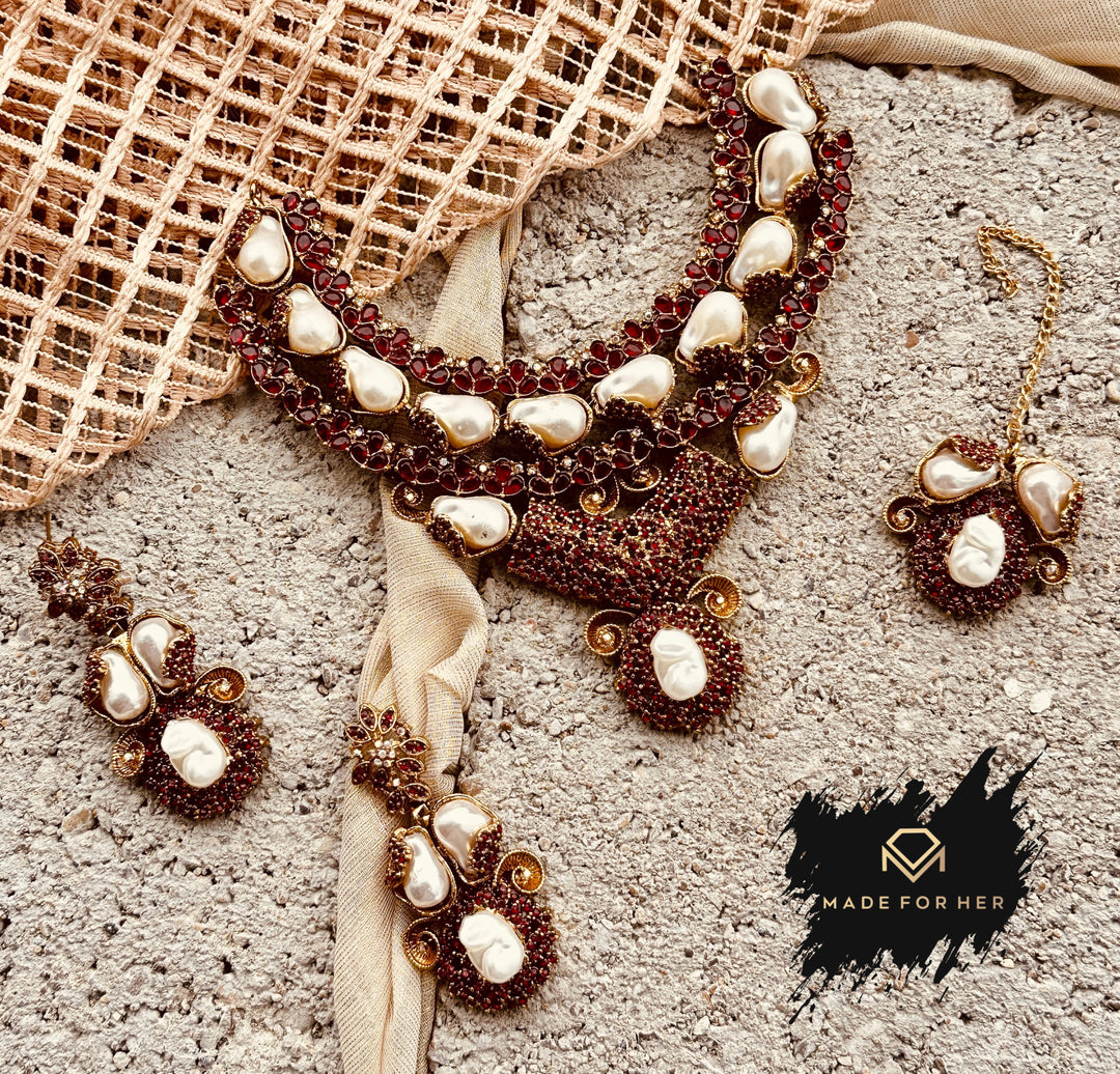 Sultanah Necklace Set - KSH1011