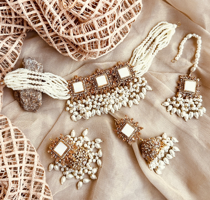 Twilight Bloom Choker Set - RAYN1015