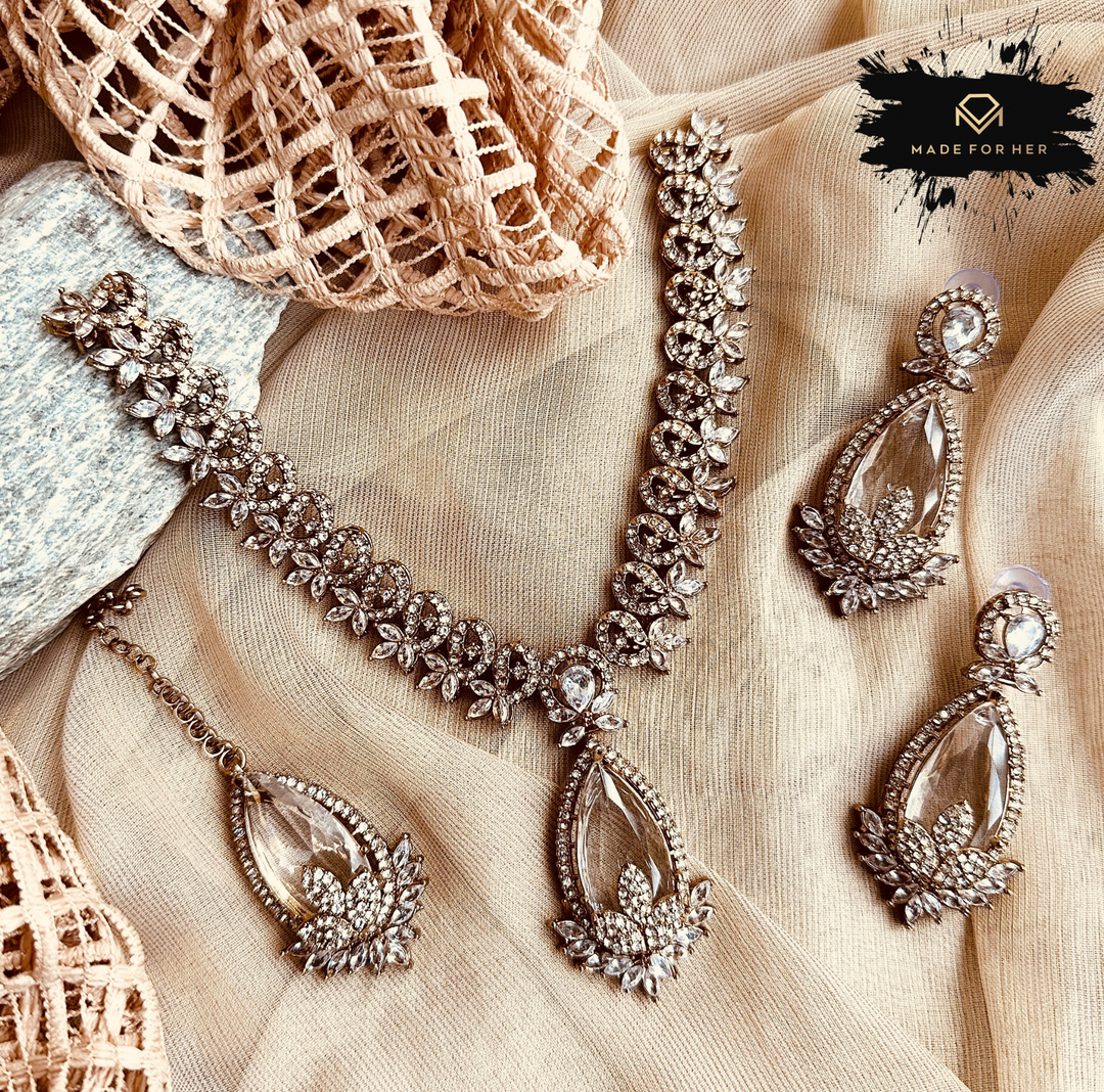 Luna Luxe Necklace Set - RJK1010