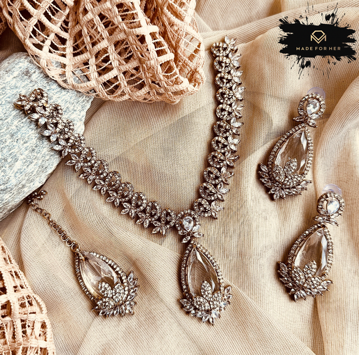 Luna Luxe Necklace Set - RJK1010