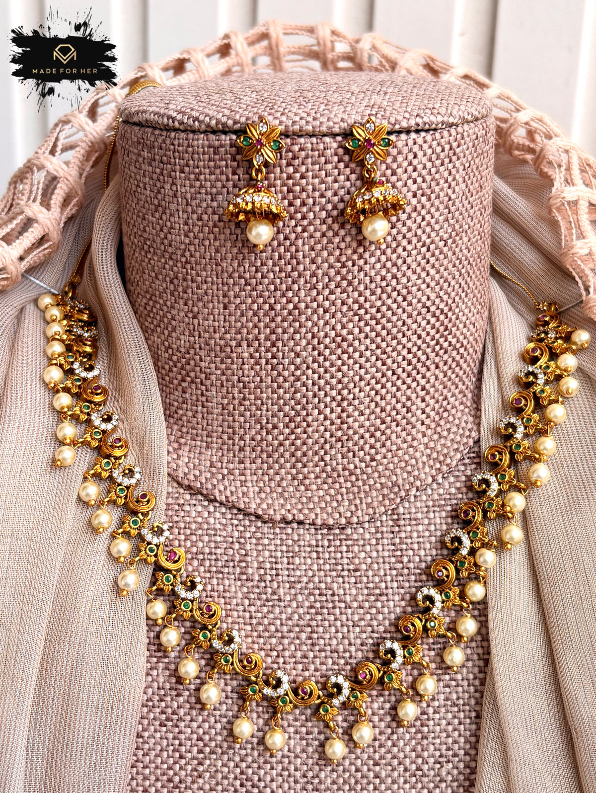 Lunessa South Necklace Set - KSTP1041