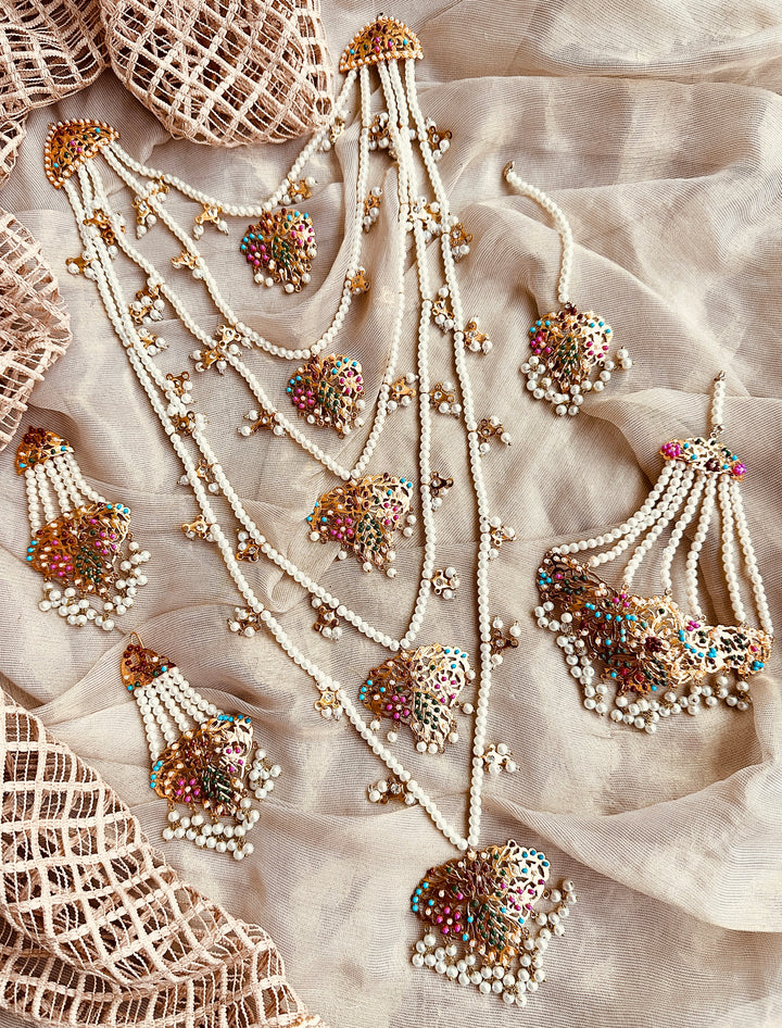 Shahbano 5-Layer Hyderabadi Set - WM1122