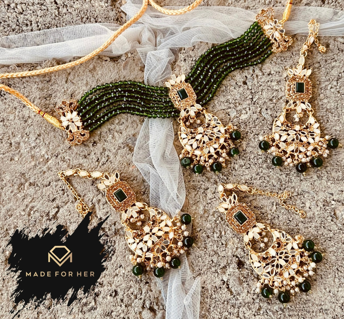 Noor Choker Set - KAHD1003