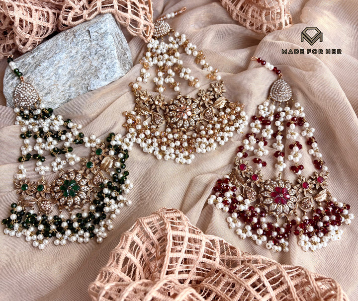The Maharani - Bridal Collar Set - LA1089