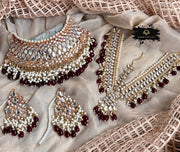 Aabroo Bridal Collar Set - KAT1051