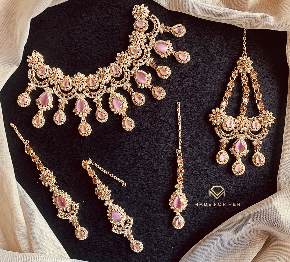 Zircon Bridal Set - WM324