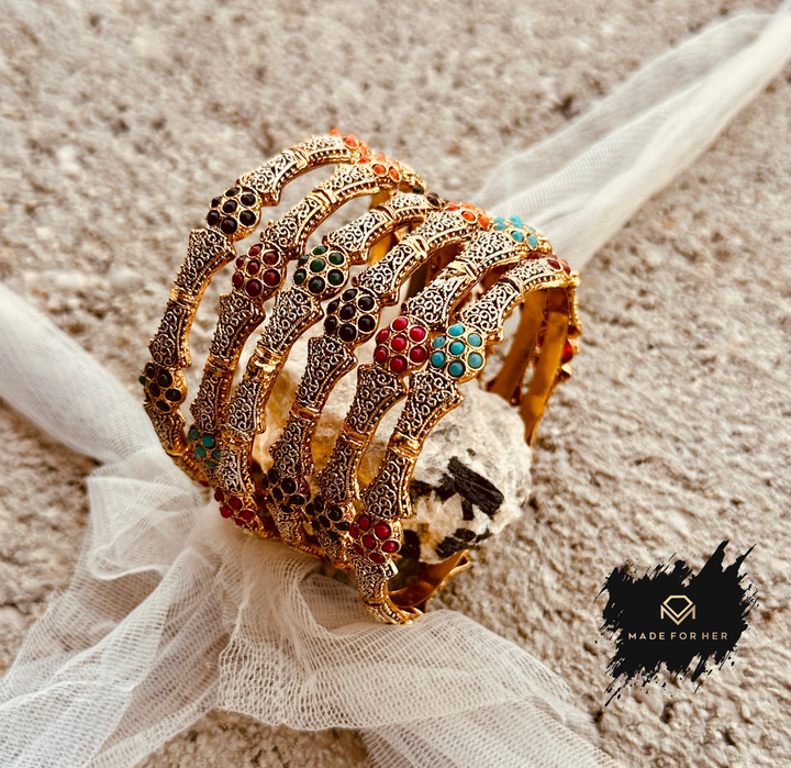 Imperial Spark Multi Bangles - WM1017