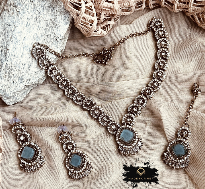 Tabeer Necklace Set - RJK1023