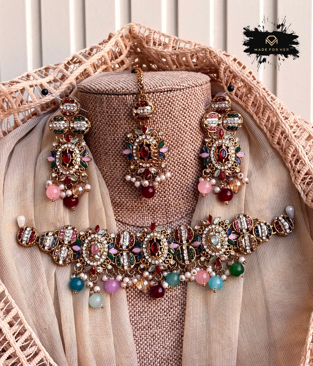 Zarqash Choker Set - KSH1127