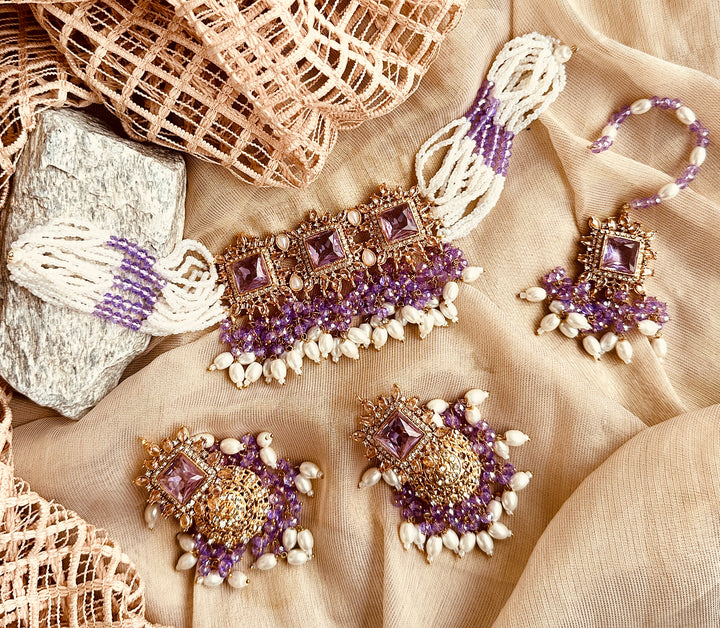 Twilight Bloom Choker Set - RAYN1015