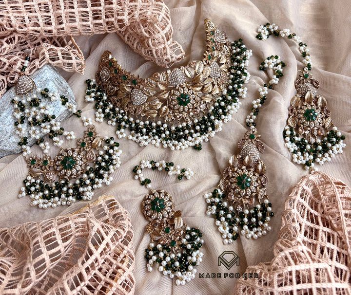 The Maharani - Bridal Collar Set - LA1089