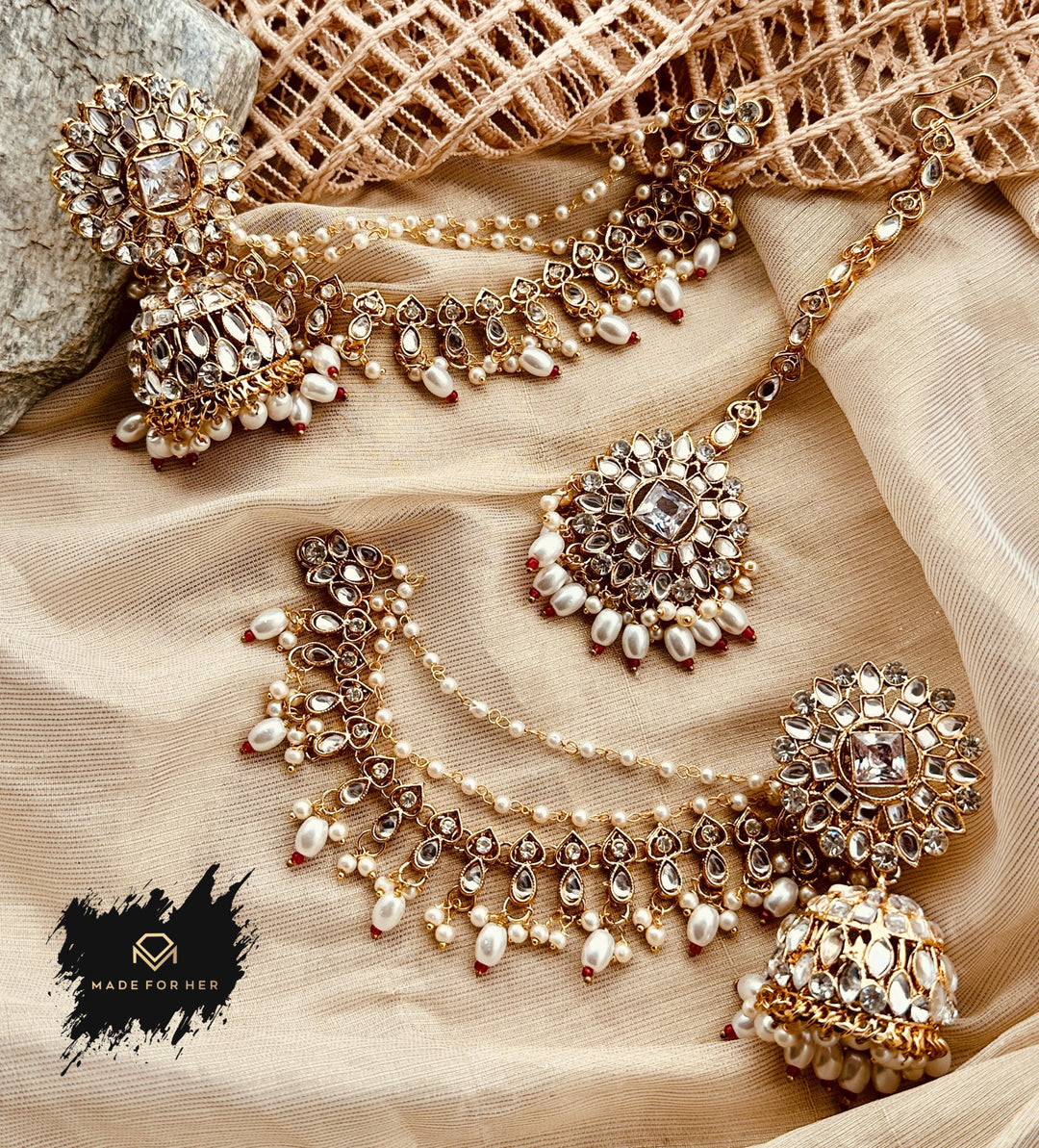 Kohinoor Jhumki Tikka - KMW1027
