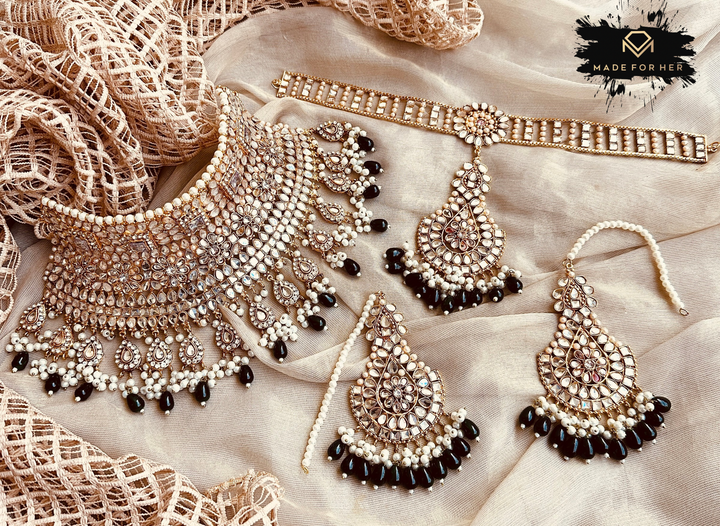 Mehrunisa Bridal Collar Set - KAT1030