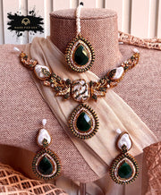 Ivory Glow Necklace Set - KQK1003