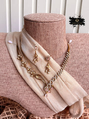Elviera AD Zircon Necklace Set - KFS1022