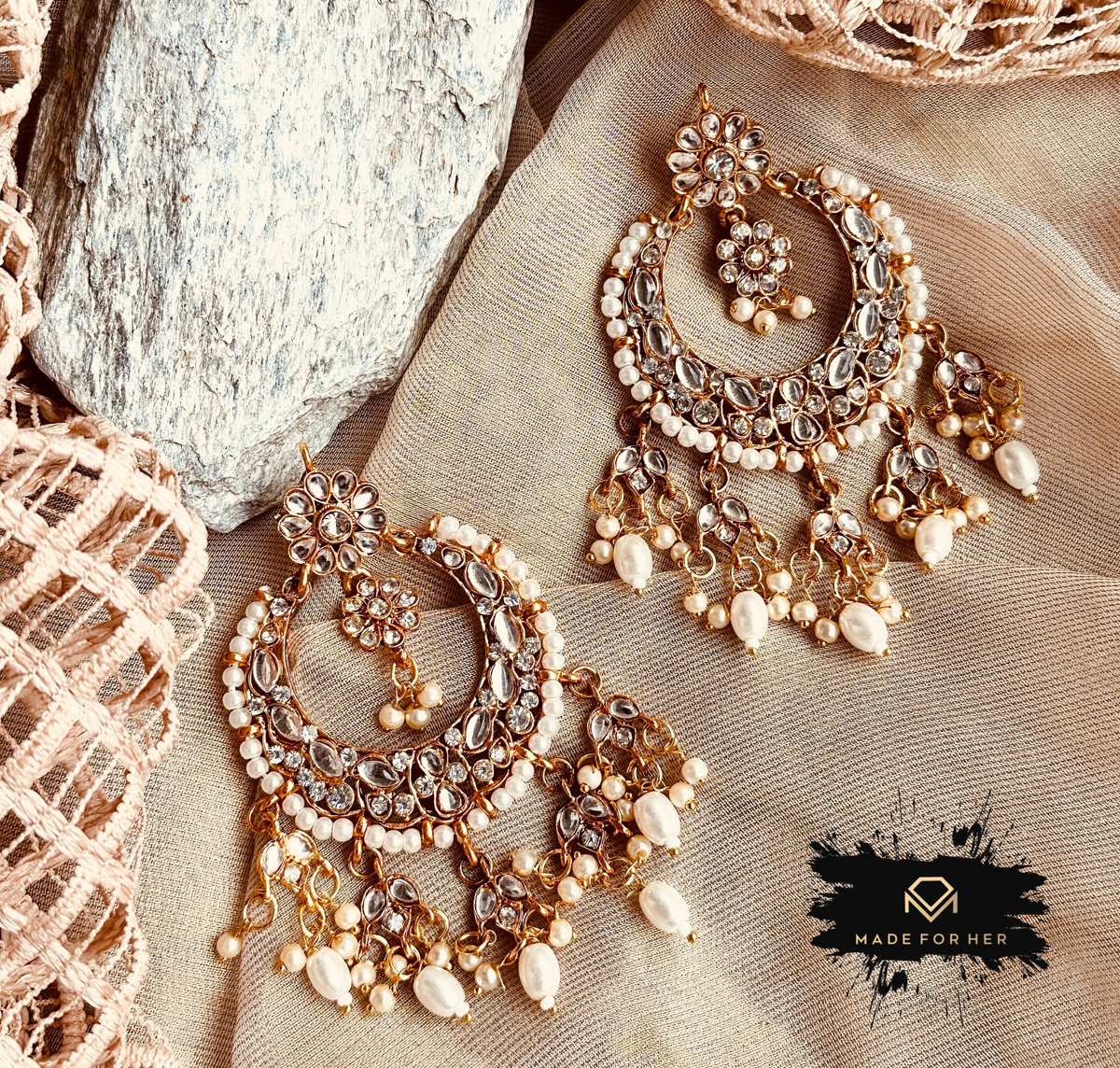 Noor Sparkle Earrings - KMW1110