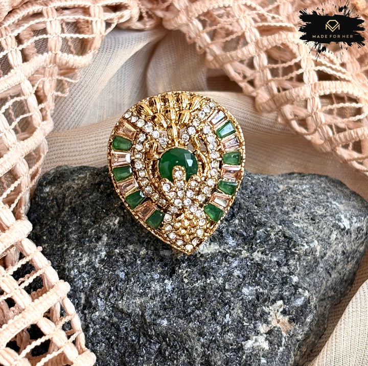 Turkish Vibe Ring - Adjustable - KSH1134