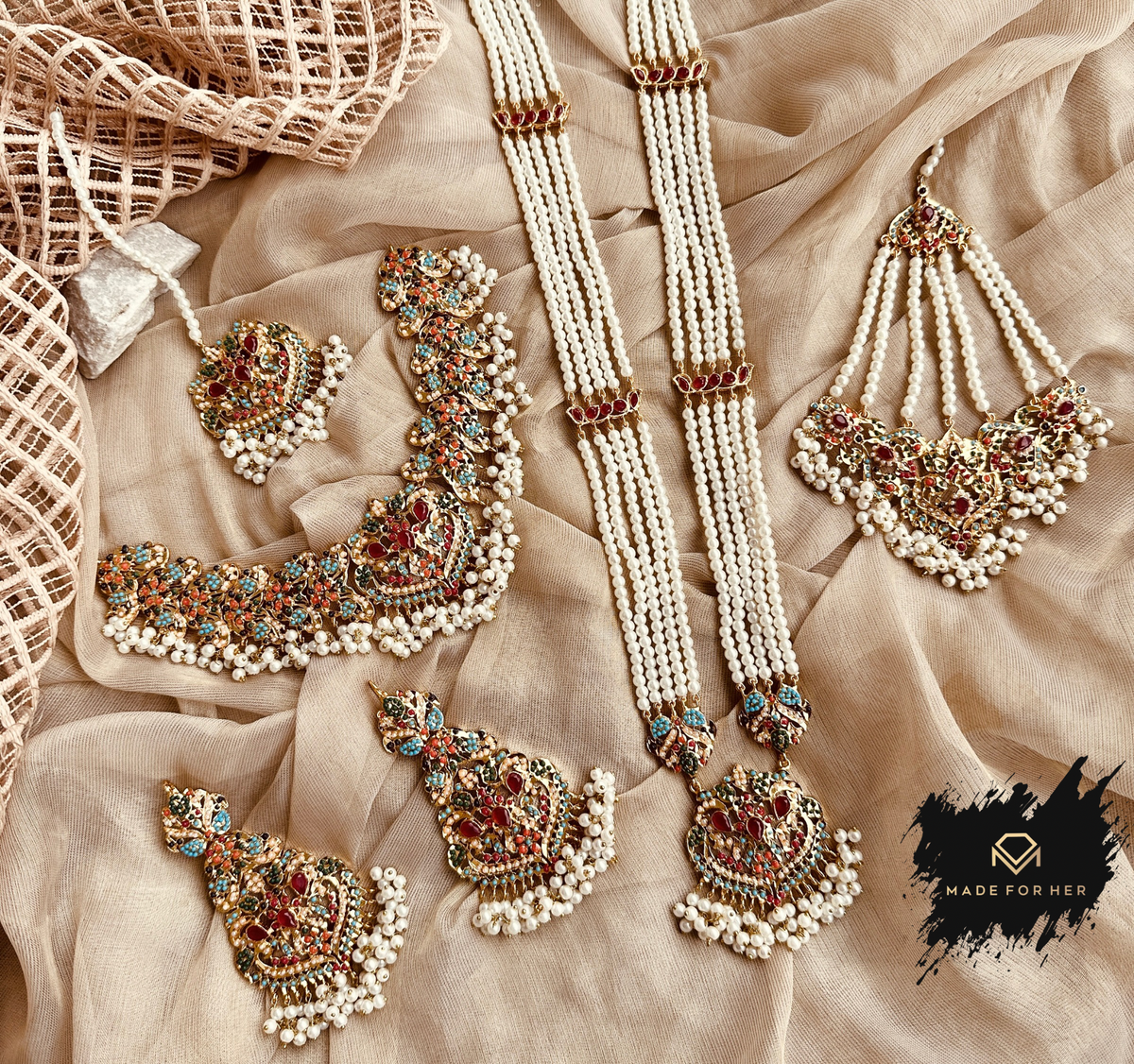 Guzarish — Hyderabadi Bridal Set - LNS1025