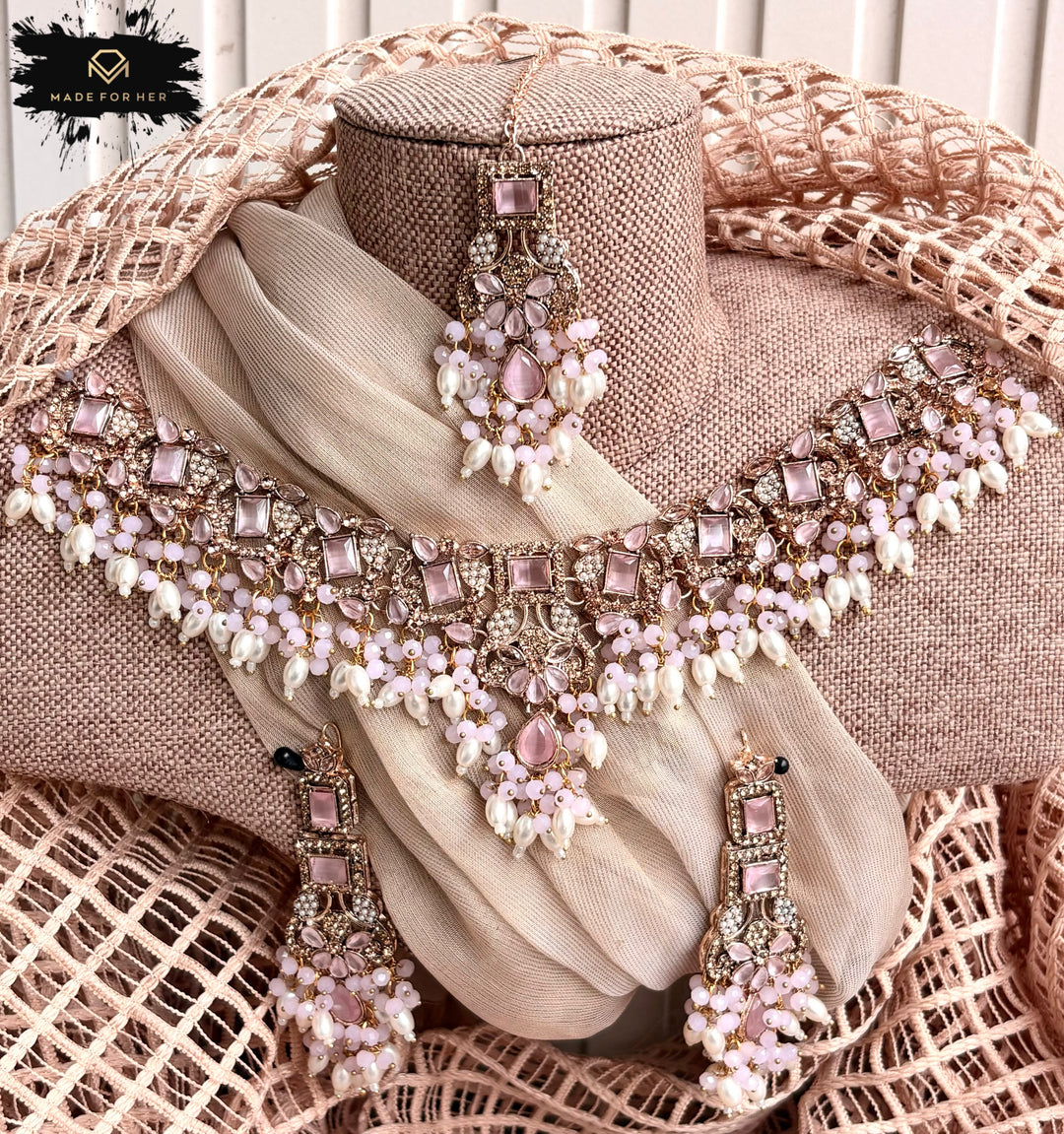 Elanique Necklace Set - KAHD1100