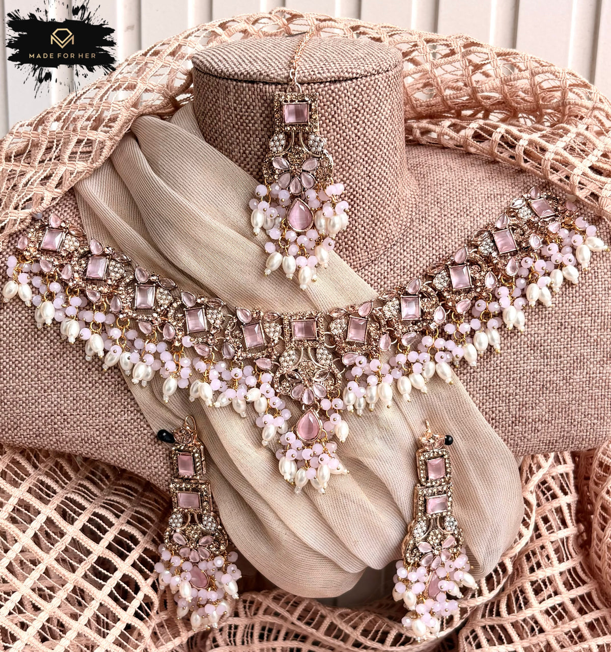 Elanique Necklace Set - KAHD1100