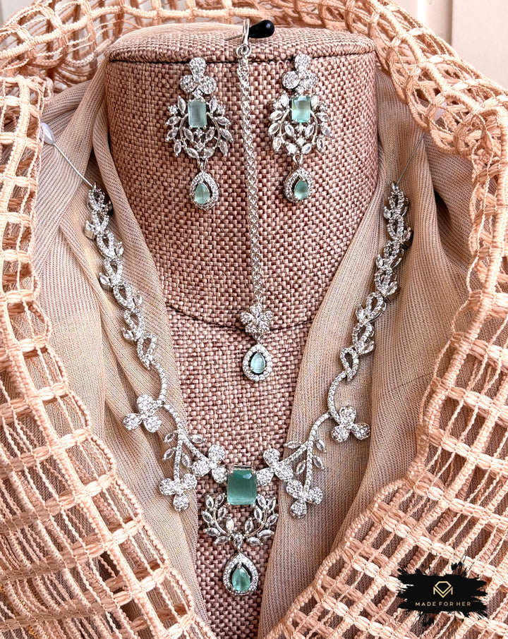 Elira – Zircon Necklace Set - KIA1220