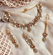 Dazzling Enchant Necklace Set - KSH1025