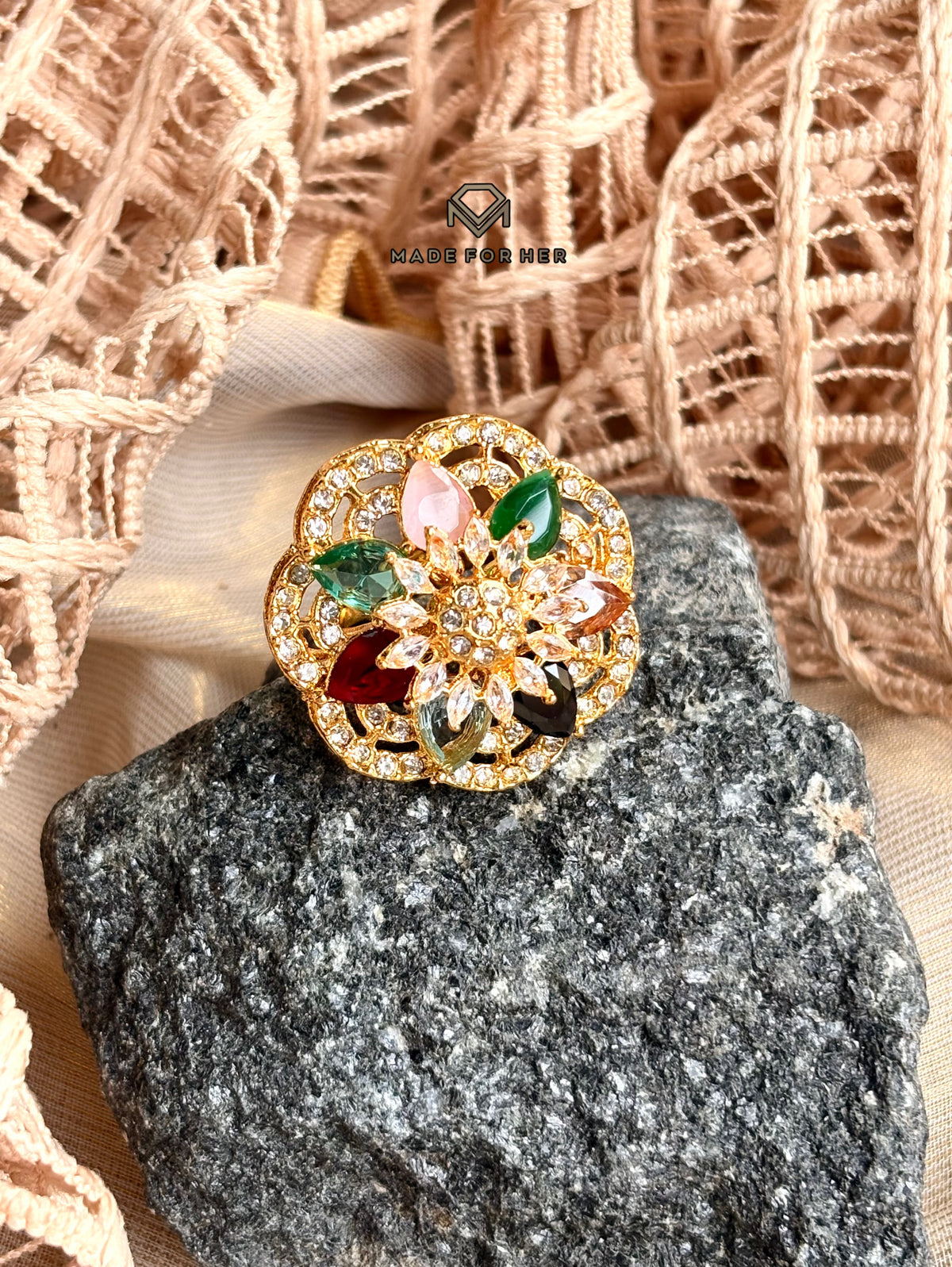 Aira Adjustable Ring - KSH1200