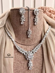 Aveline Zircon Necklace Set - KFS1145